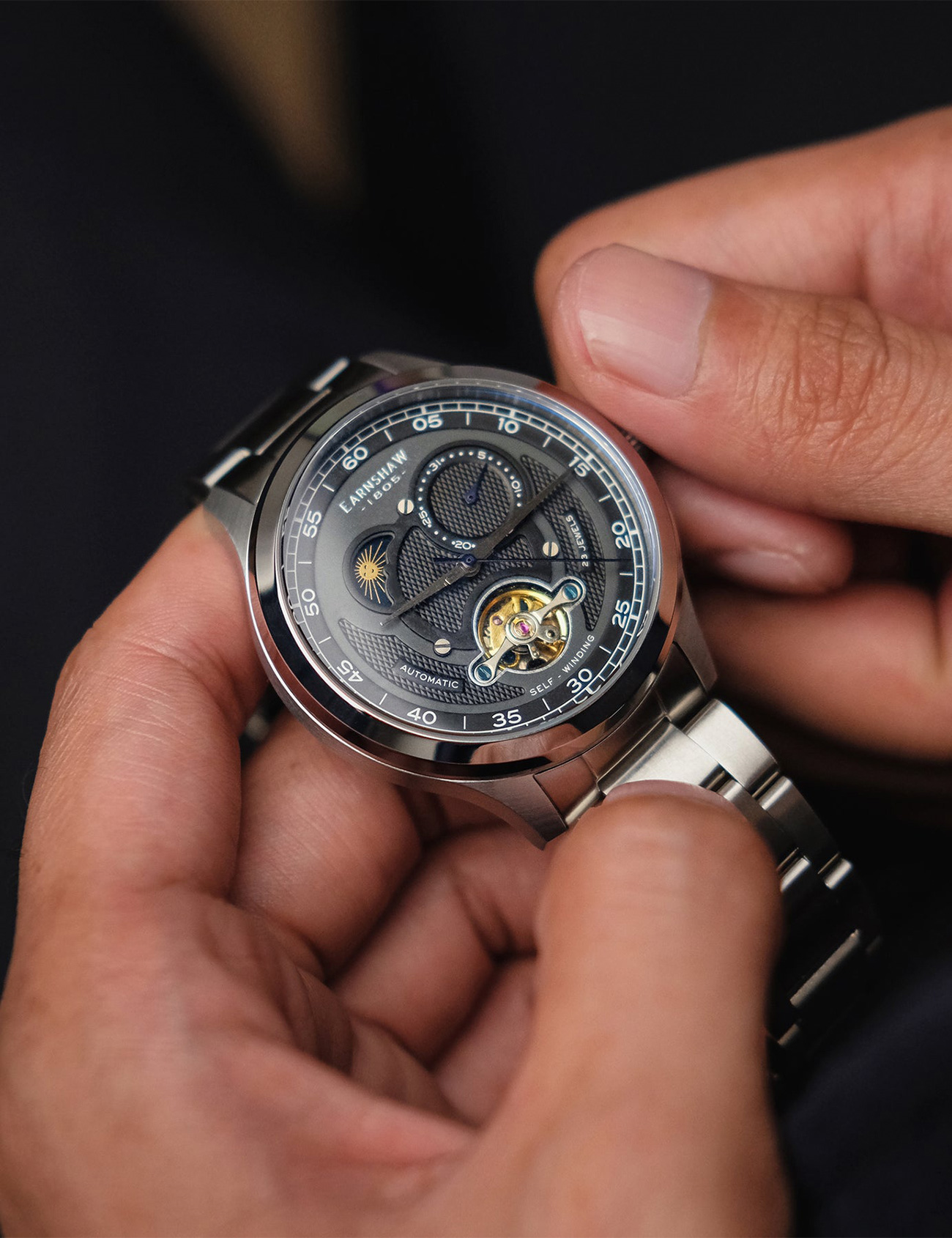 EARNSHAW ES-8193-11 Erkek Kol Saati Ürün ikincil görseli