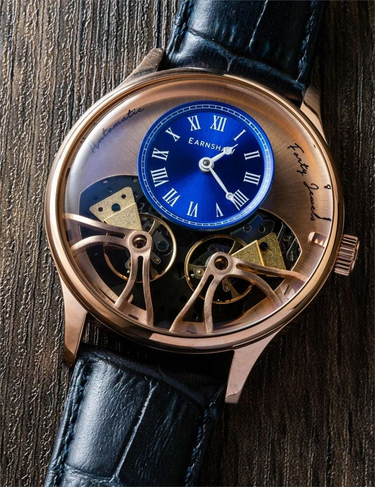 EARNSHAW ES-8179-0B Erkek Kol Saati