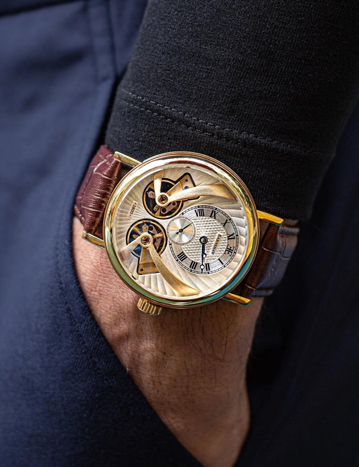 EARNSHAW ES-8059-02 50 Erkek Kol Saati