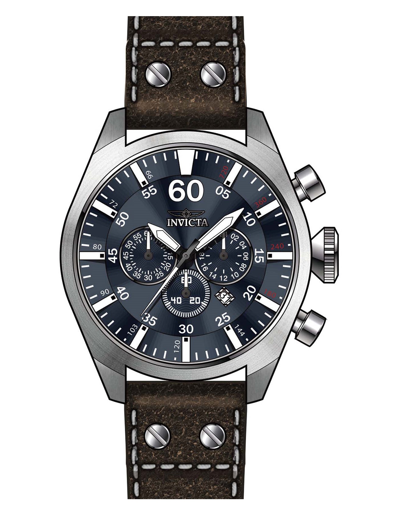 ساعة إنفيكتا أفياتور كرونوغراف