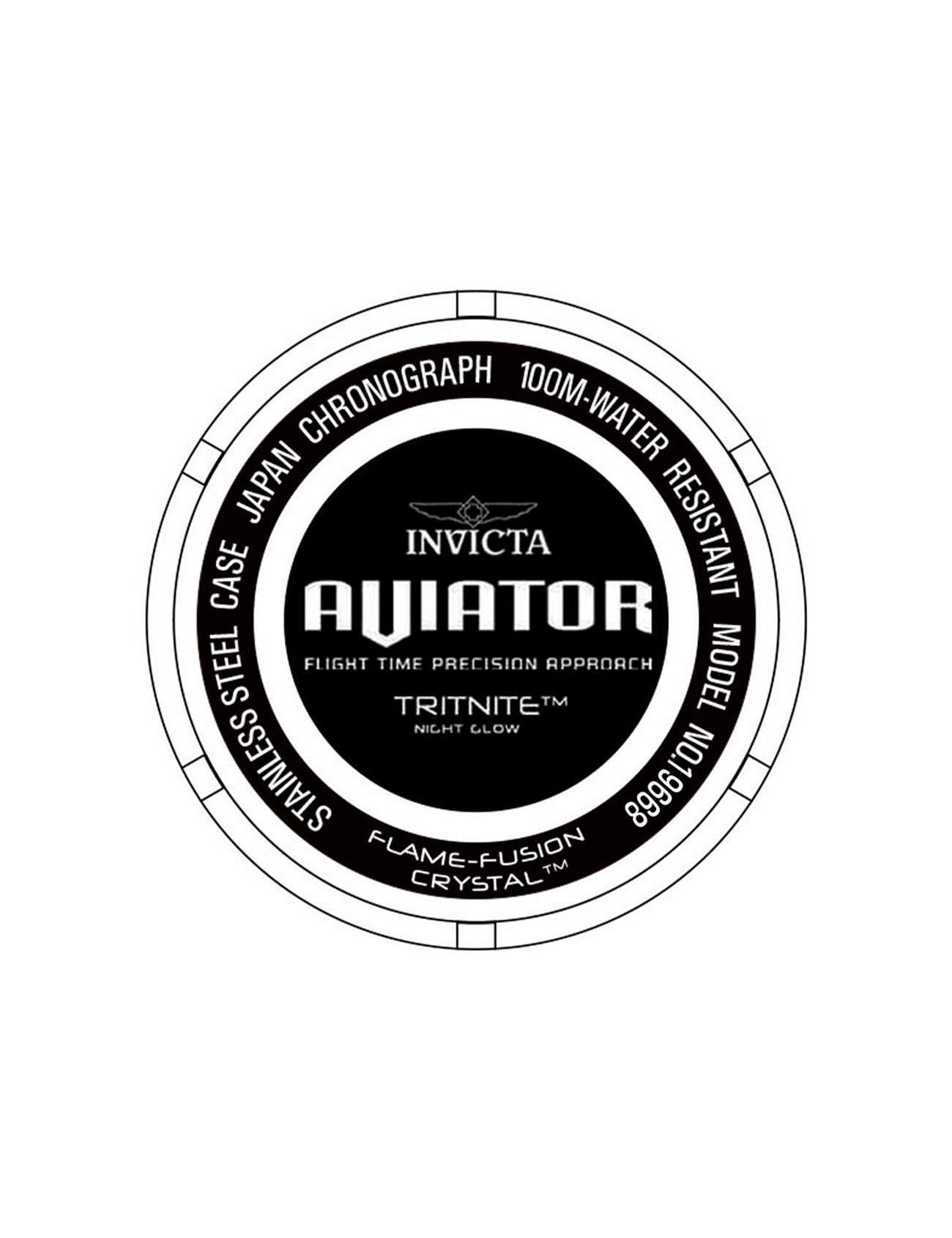 ساعة إنفيكتا أفياتور كرونوغراف