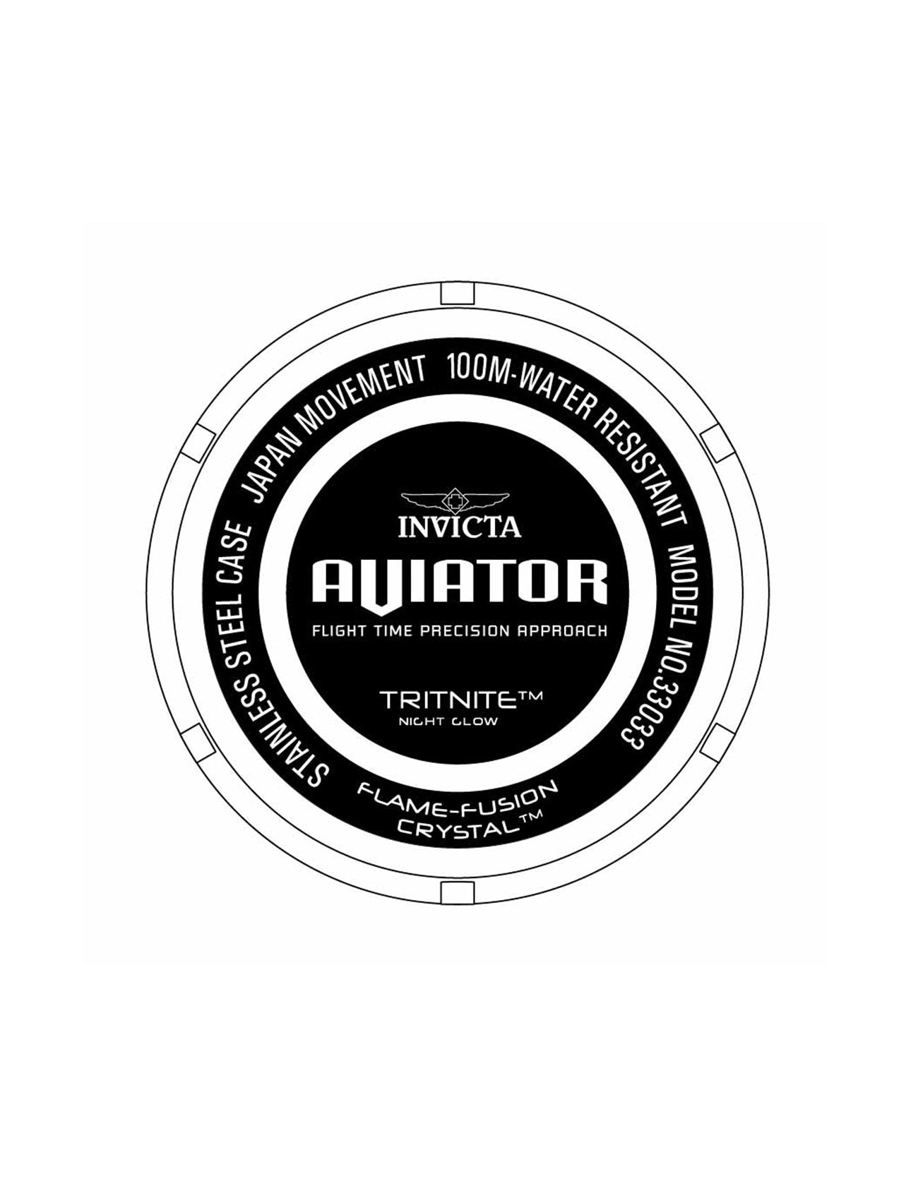 INVICTA Aviator Men's