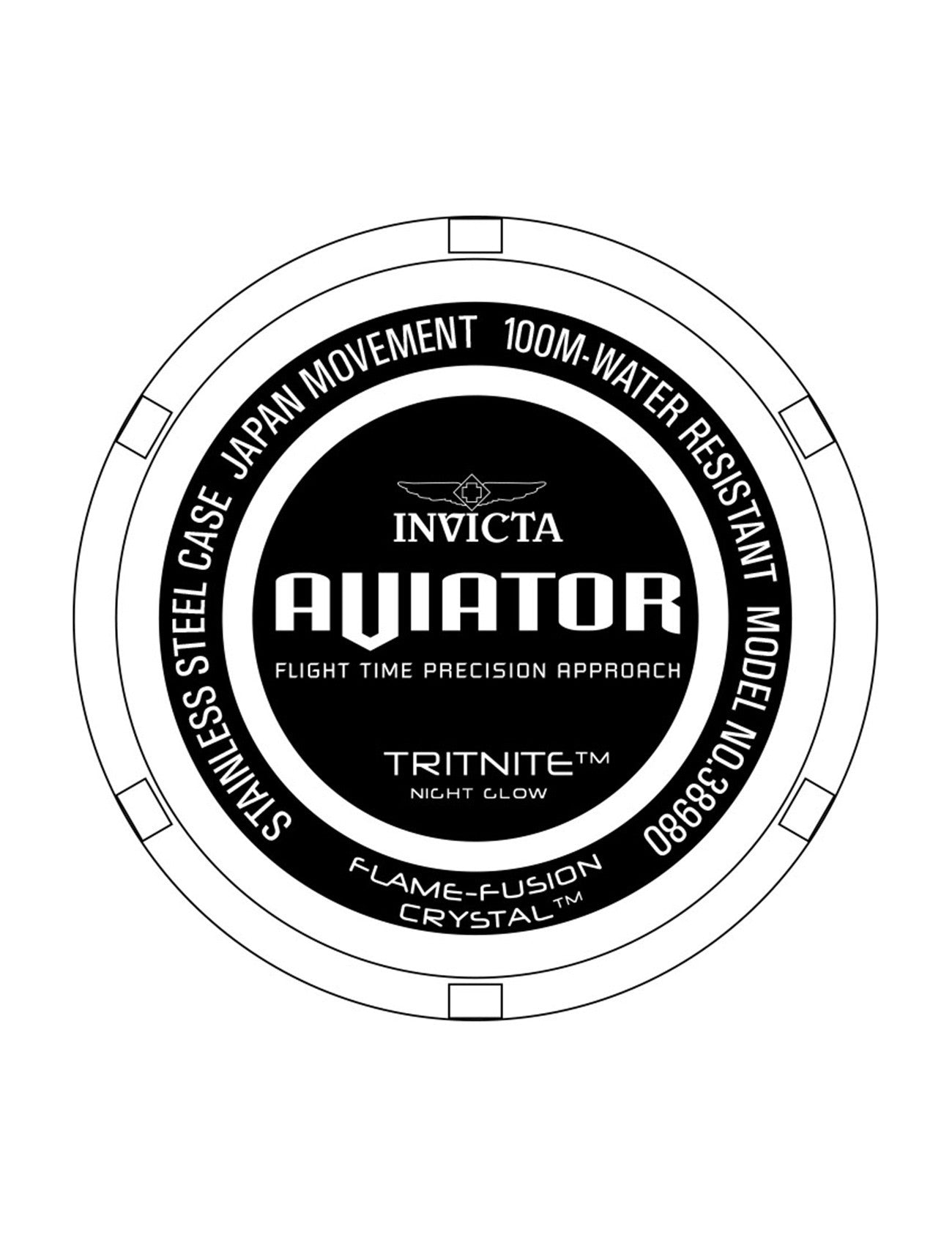 INVICTA Aviator Men's