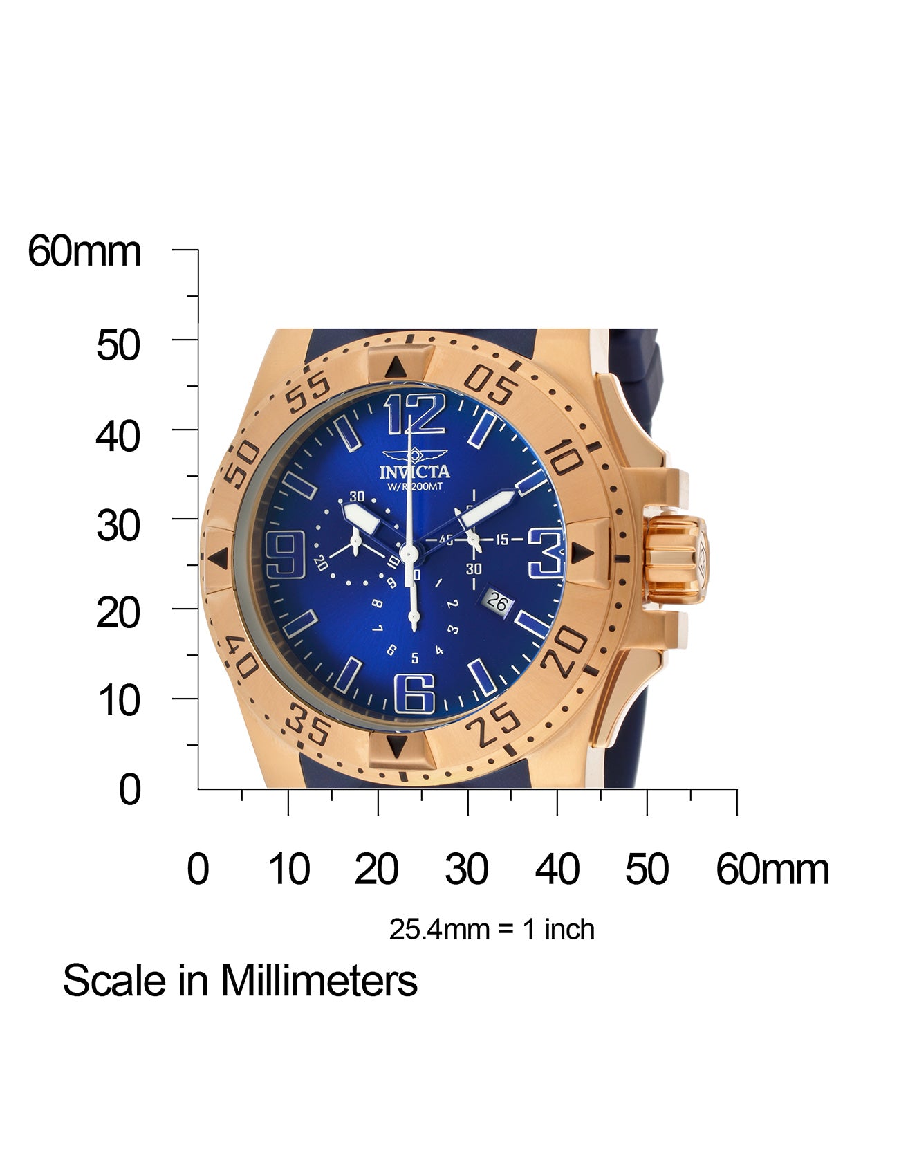 ساعة إنفيكتا إكسكيرجن كرونوغراف