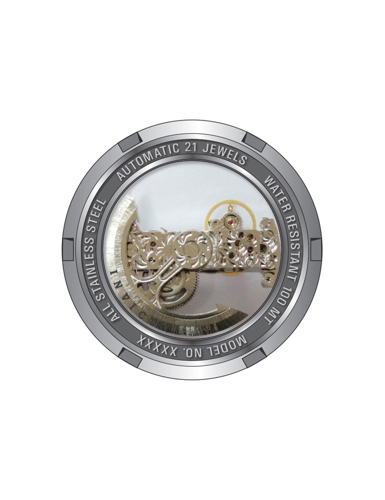 INVICTA Russian Diver Skeleton