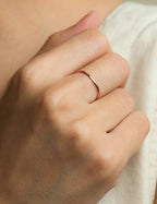 Pembe Altın Alyans 1,5mm