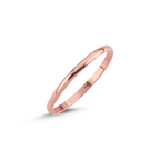 Pembe Altın Alyans 1,5mm