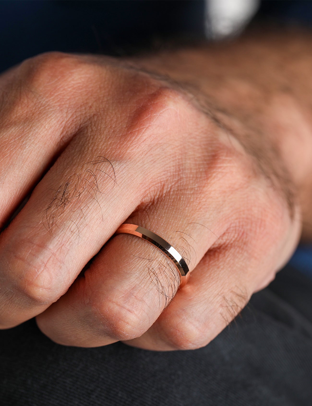 Pembe Altın Alyans 3mm