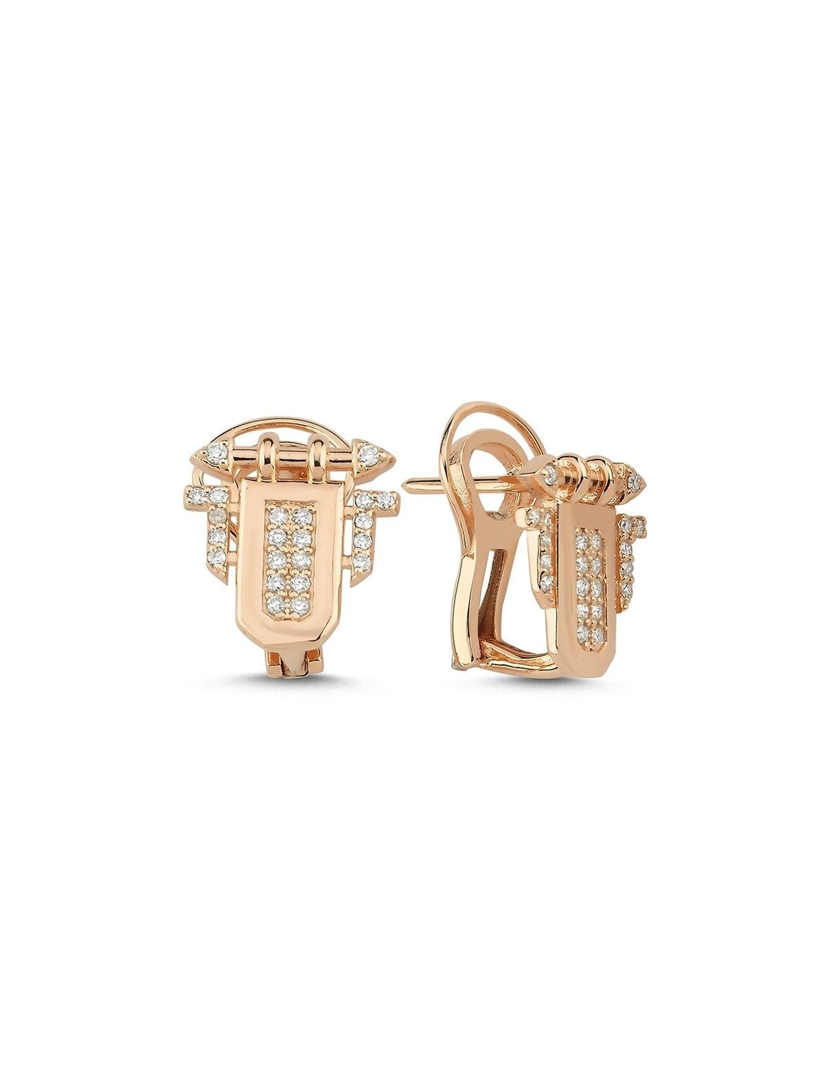 0,26 Karat Pırlantalı Küpe