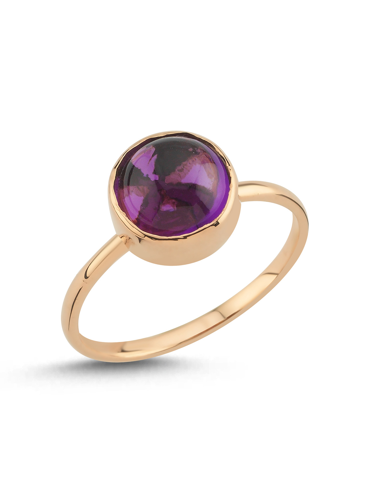 Lavender Rose Gold Ring Secondary image