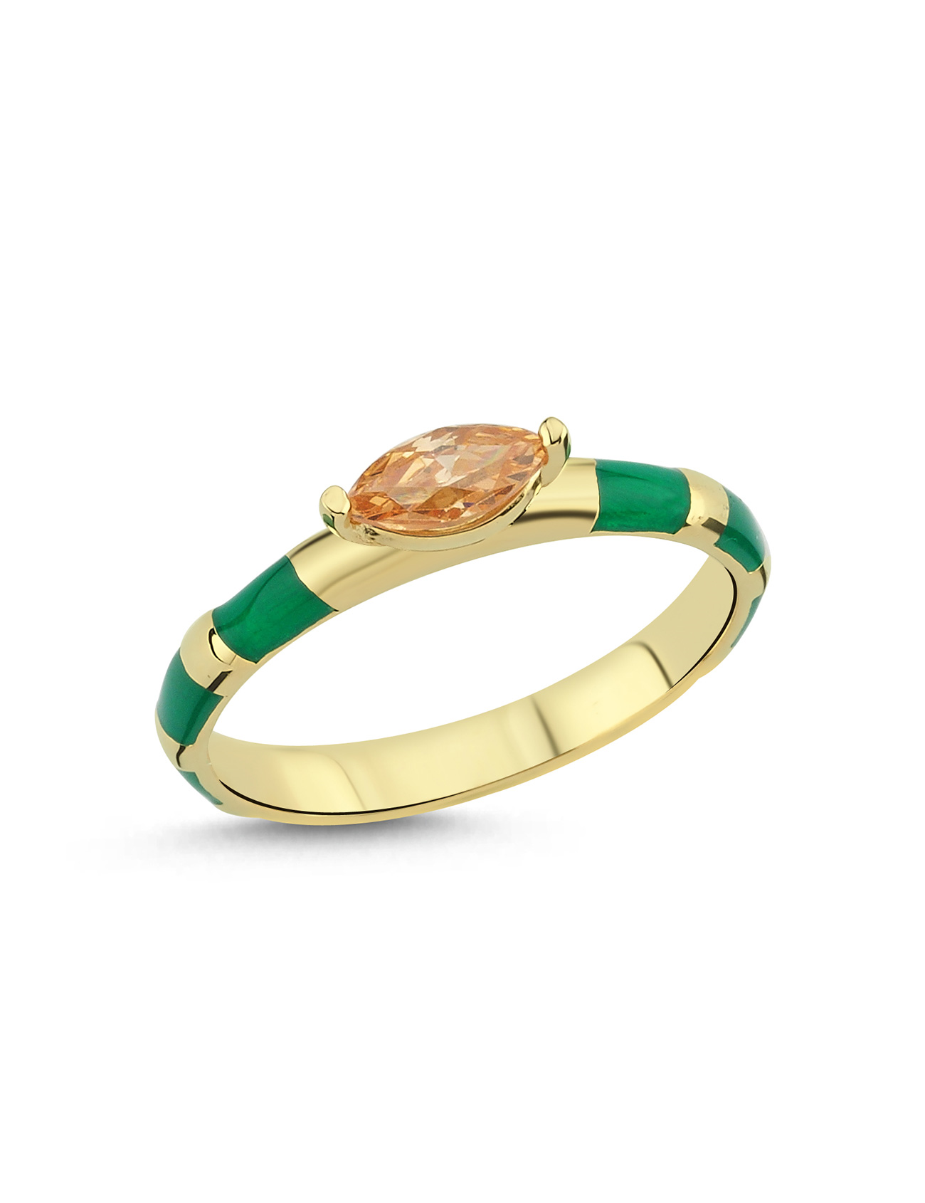 Citrus Harmony Gold Ring Secondary image