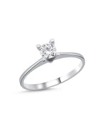 0,30 Karat İnce Tırnak Tektaş Pırlanta Yüzük