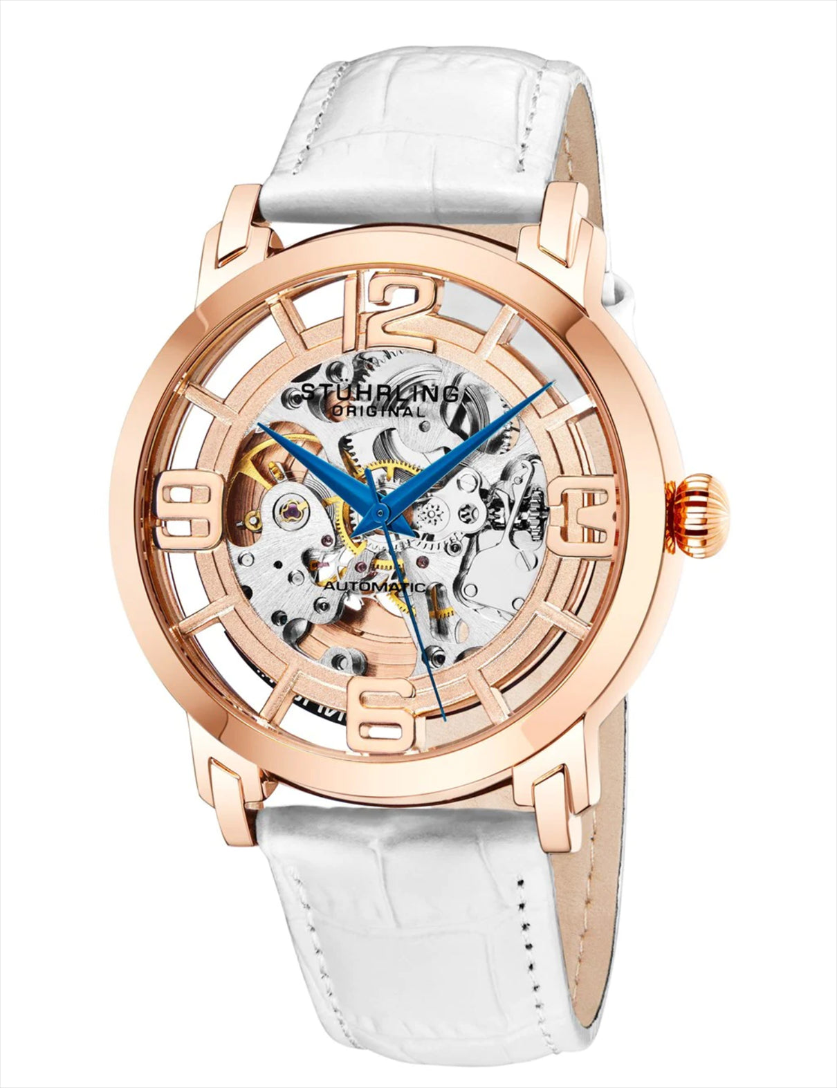 STÜHRLING Men's Automatic Skeleton