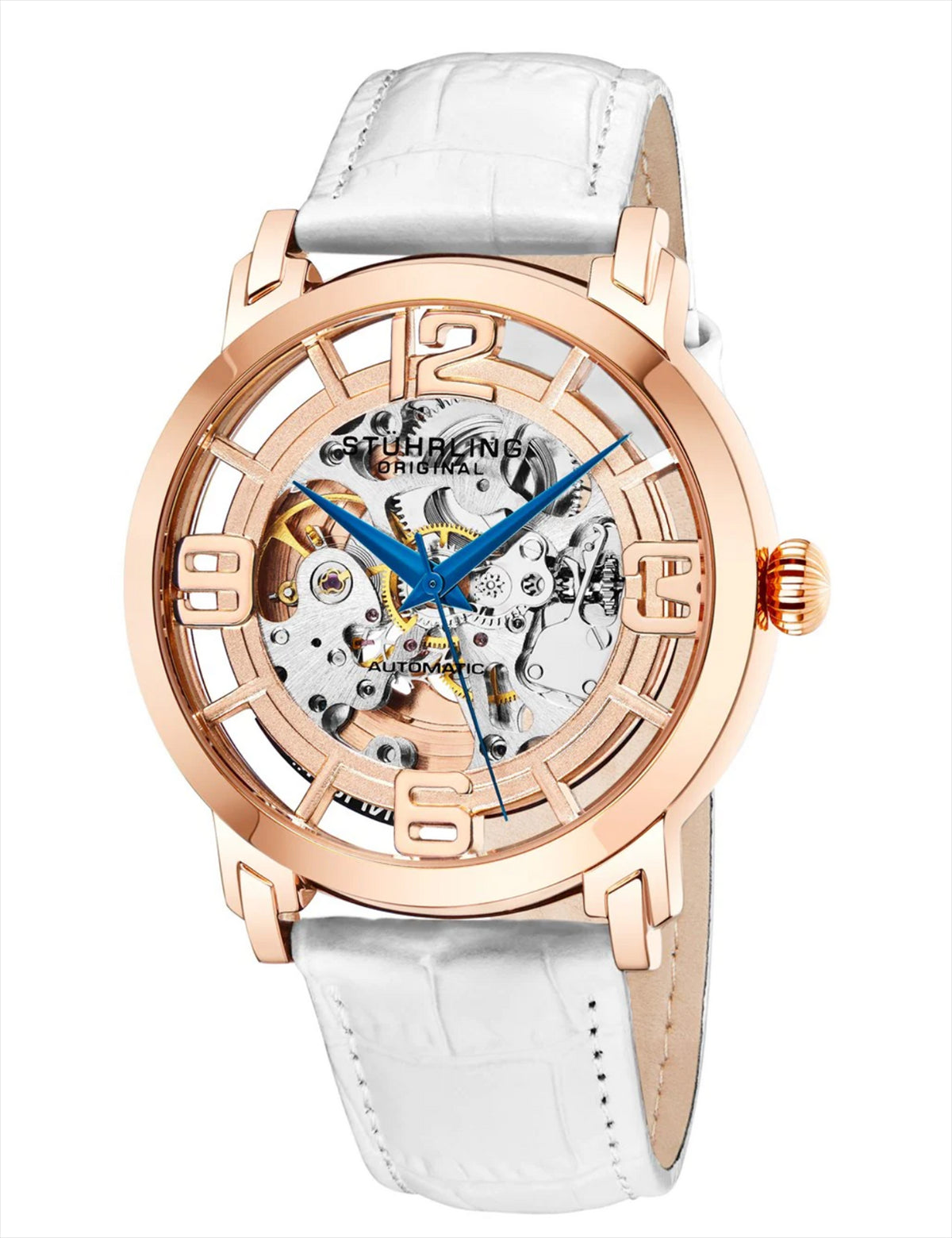 STÜHRLING Men's Automatic Skeleton