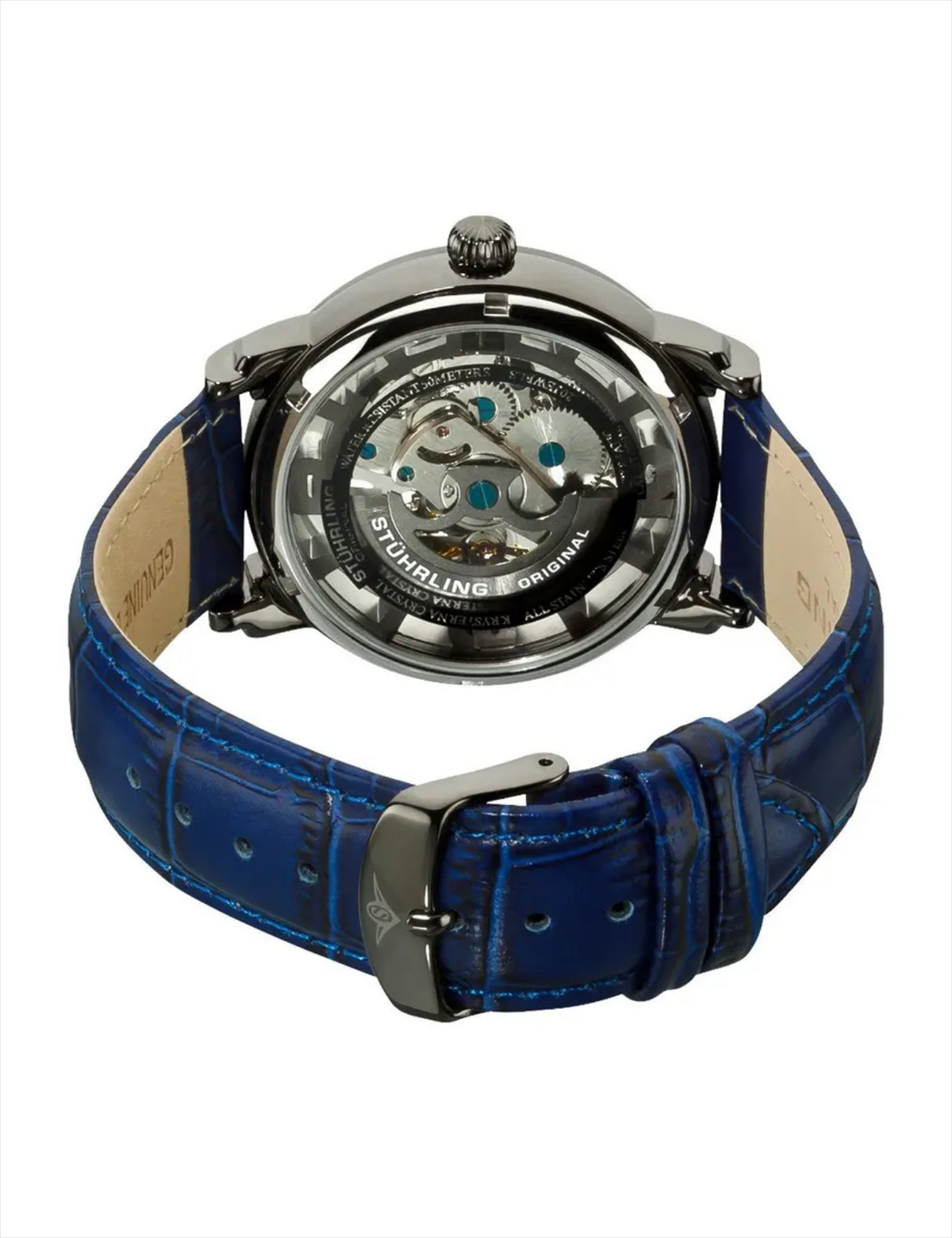 STÜHRLING Men's Automatic Skeleton