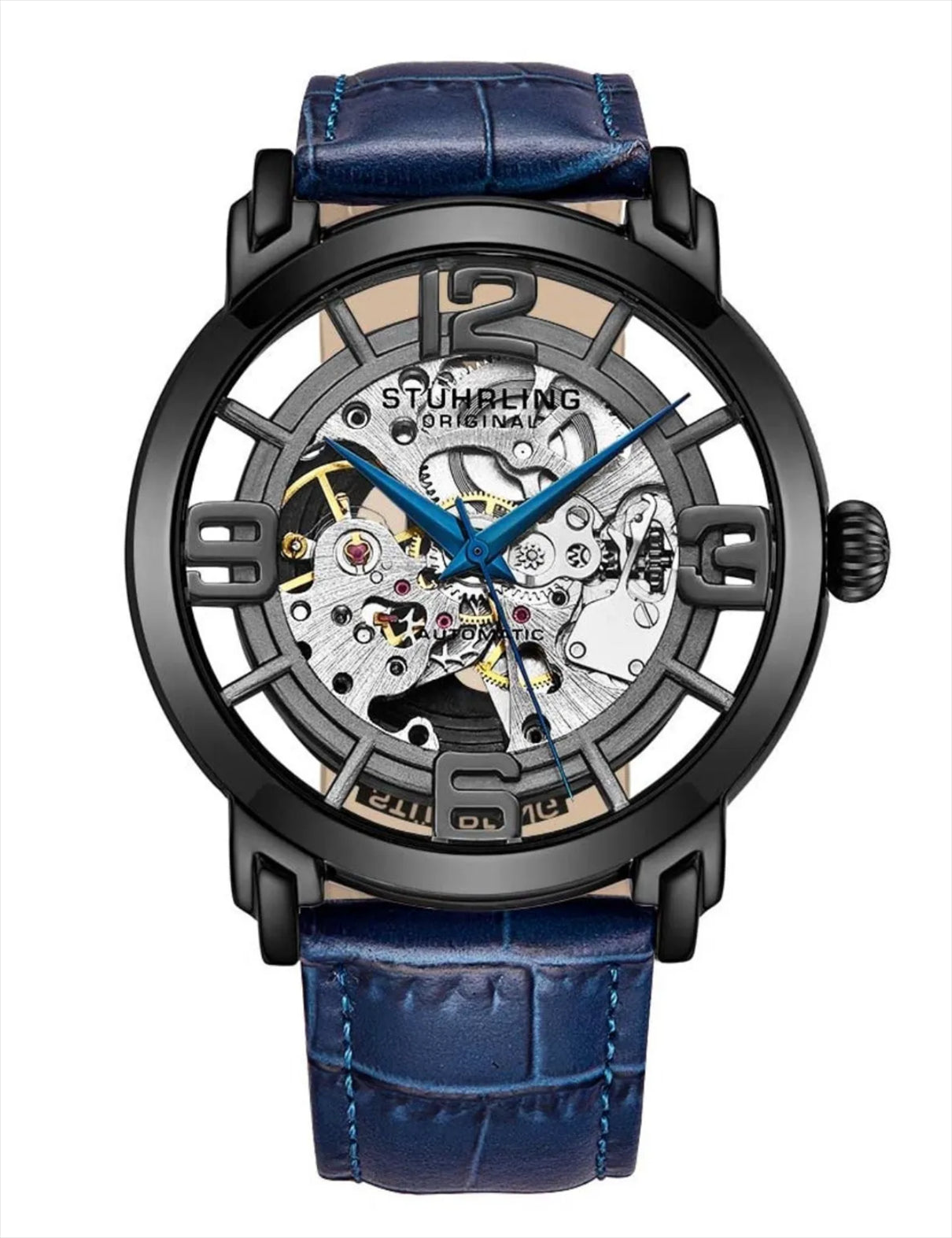 STÜHRLING Men's Automatic Skeleton