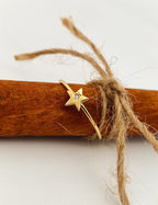 Taşlı Yıldız Altın Yüzük İKYZ00066