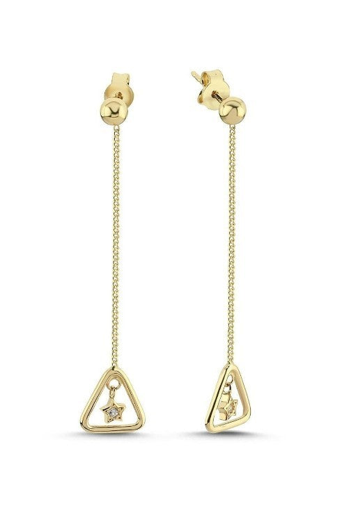 PIRLANT Altın/Küpe