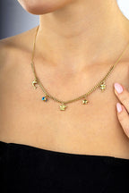 14 Ayar Figürlü Altın Kolye