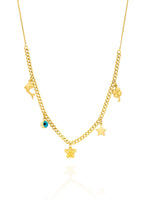 14 Ayar Figürlü Altın Kolye