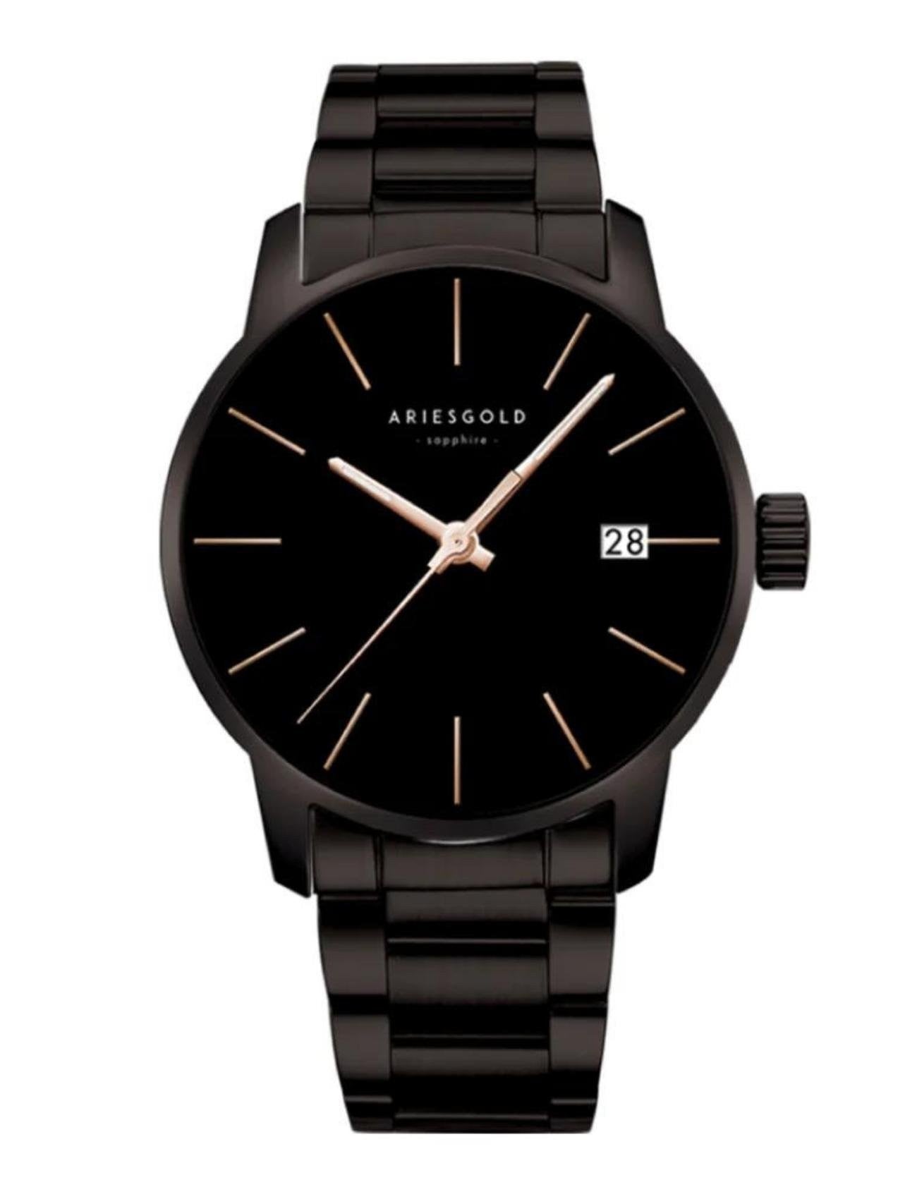 ARIES GOLD G 1029 BK-BKRG Erkek Kol Saati