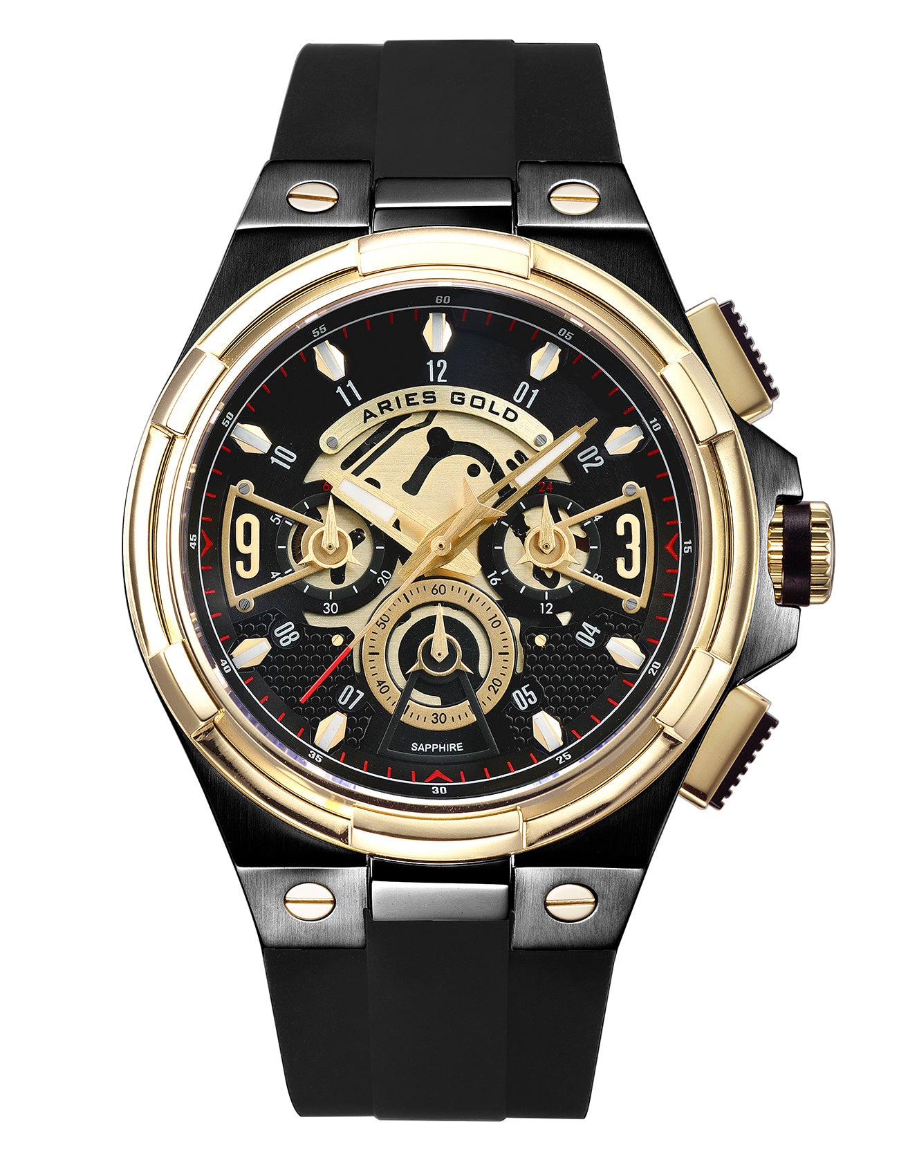 ARIES GOLD G 7016 BKG-BKG Erkek Kol Saati