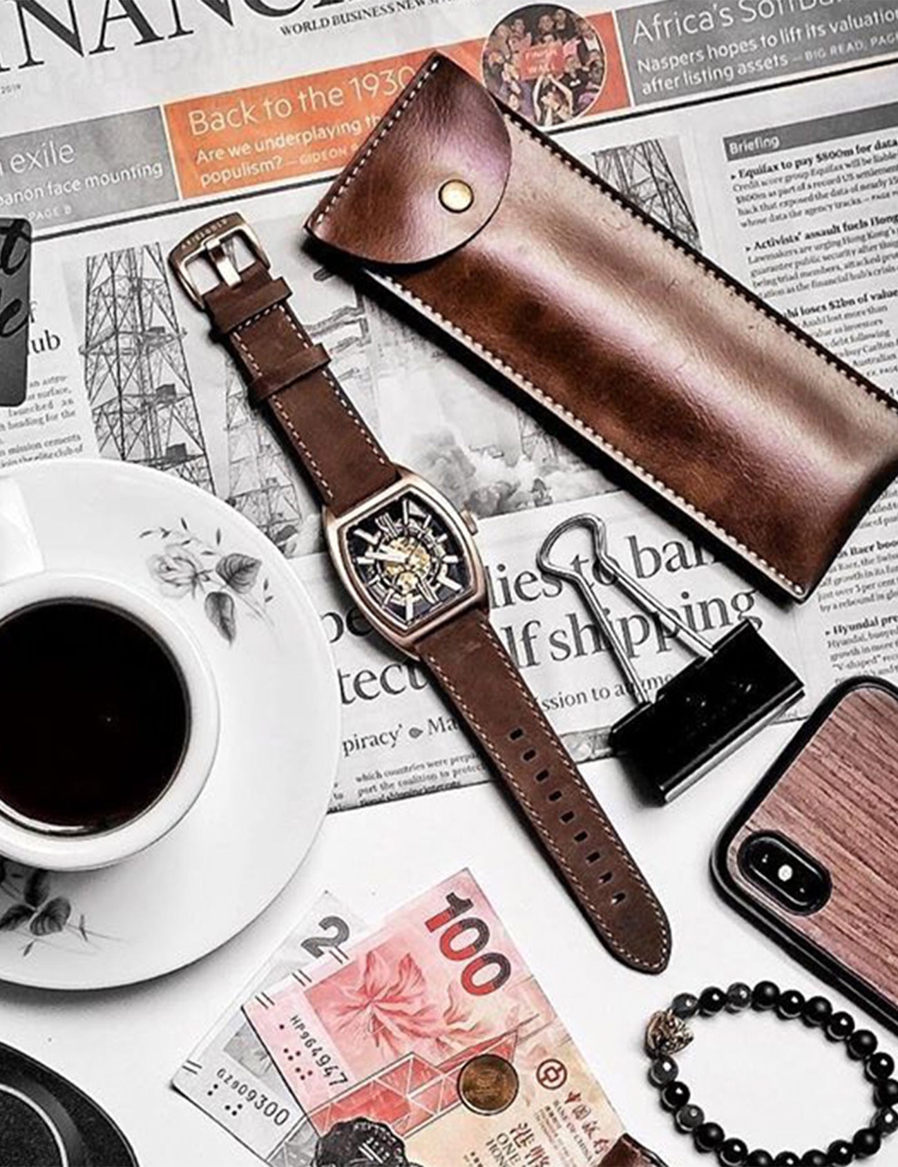 ساعة رجالية من أريس جولد جي 9018 آر جي-بي كي