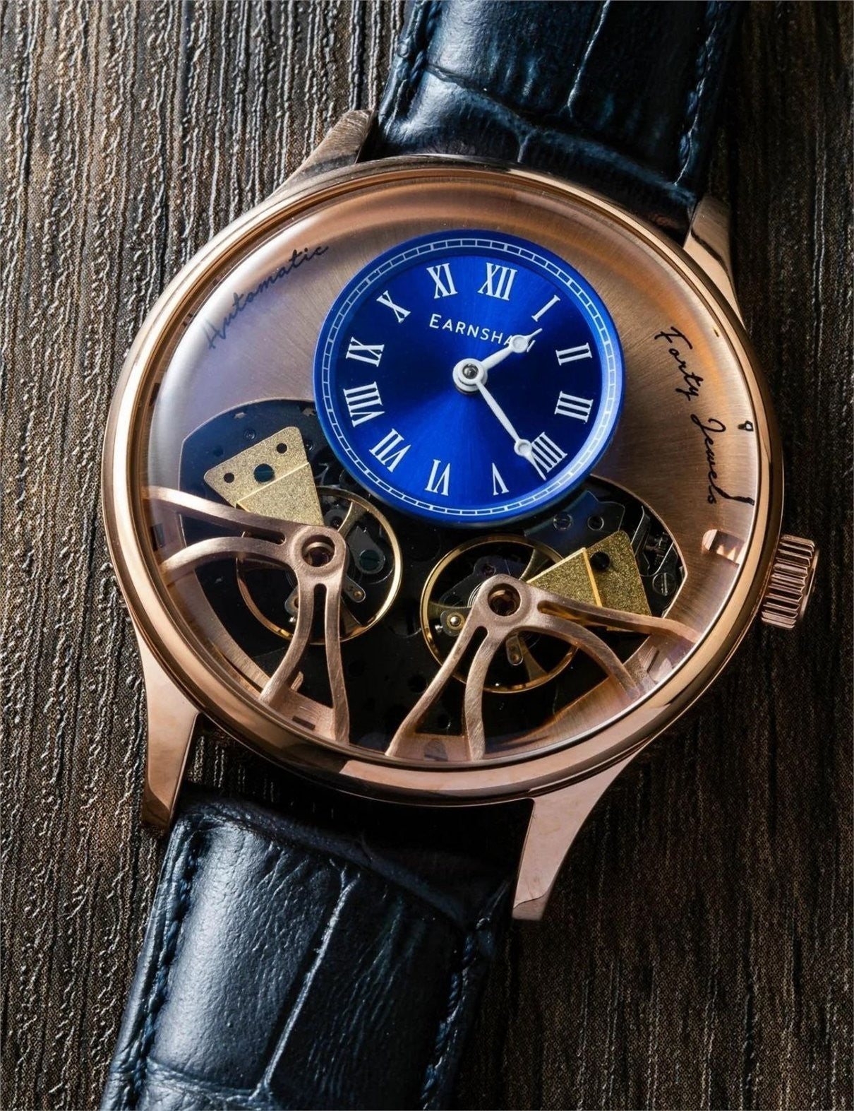 EARNSHAW ES-8179-0B Erkek Kol Saati