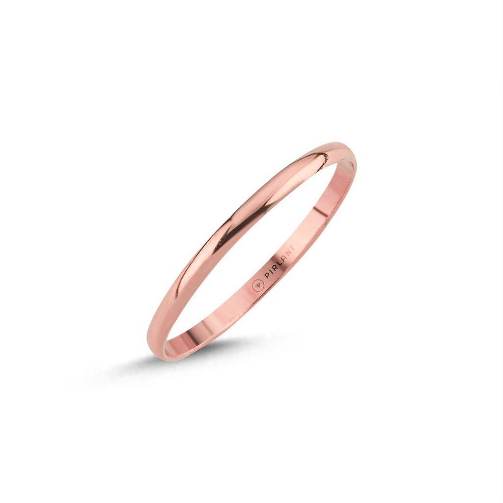 Pembe Altın Alyans 1,5mm